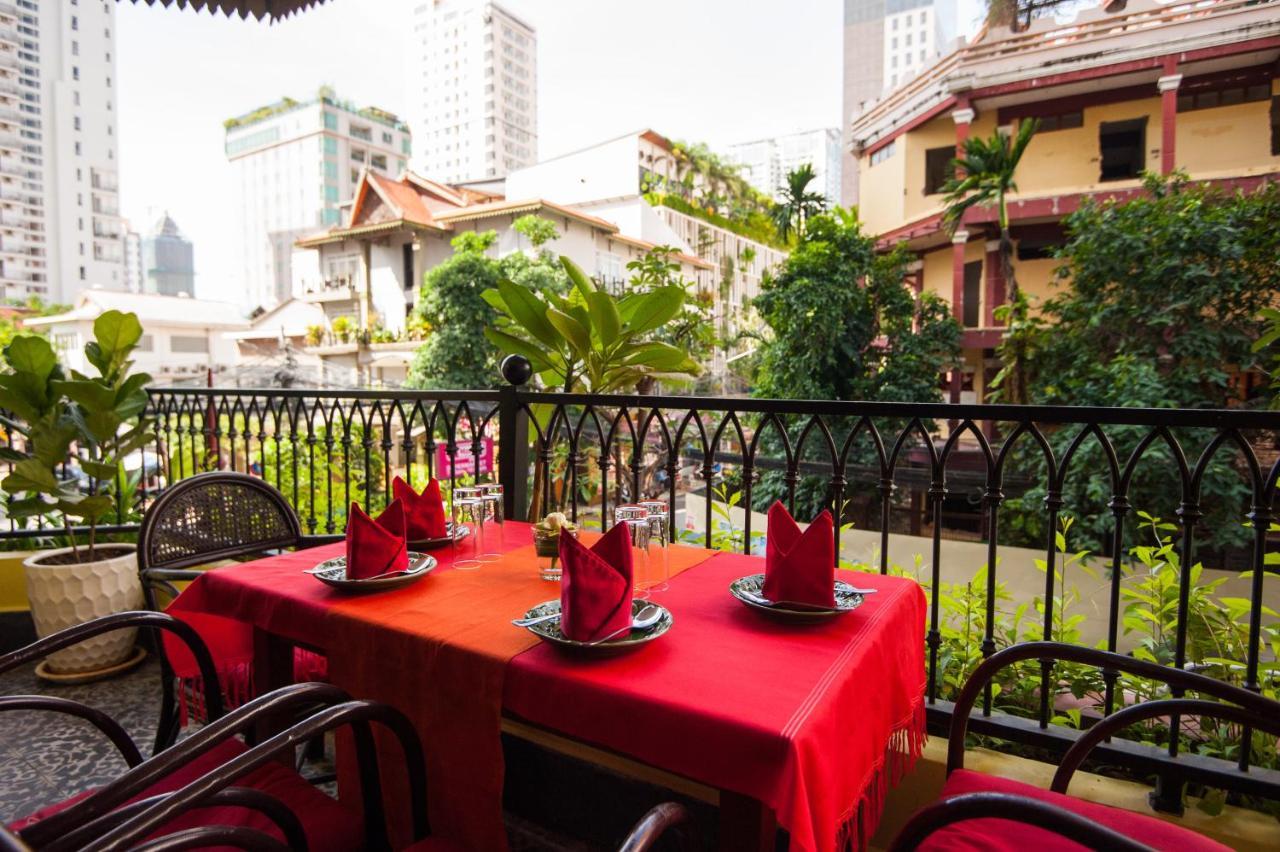 Khmer Surin Boutique Guesthouse Phnom Pen Exterior foto
