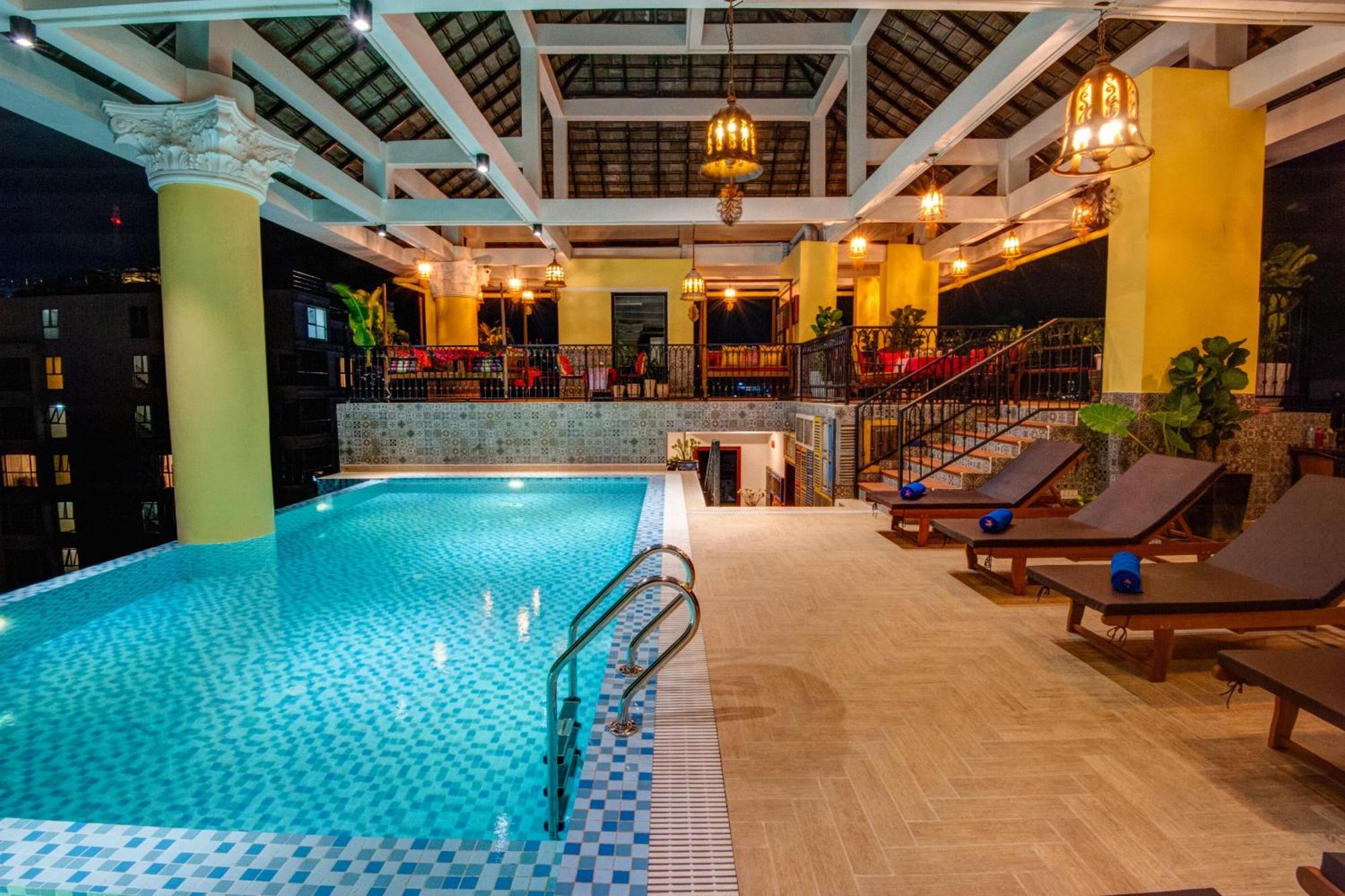 Khmer Surin Boutique Guesthouse Phnom Pen Exterior foto